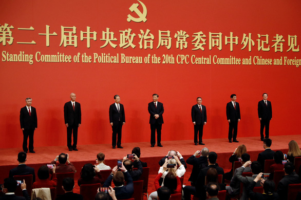 Trung Quốc công bố 7 ủy viên Ban thường vụ Bộ Chính trị - Ảnh 1.