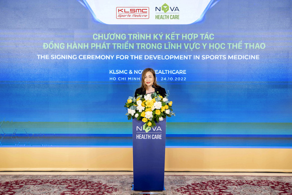 Nova Healthcare và KLSMC hợp tác phát triển Trung tâm Y học Thể thao tại Việt Nam - Ảnh 1.