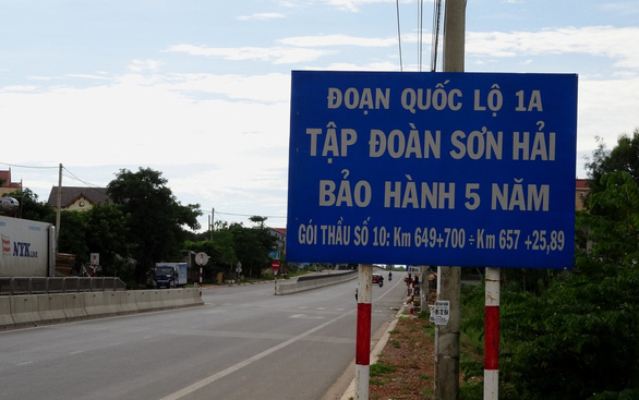 Tập đoàn Sơn Hải xin được bảo hành 10 năm với những tuyến cao tốc đang làm - Ảnh 1.