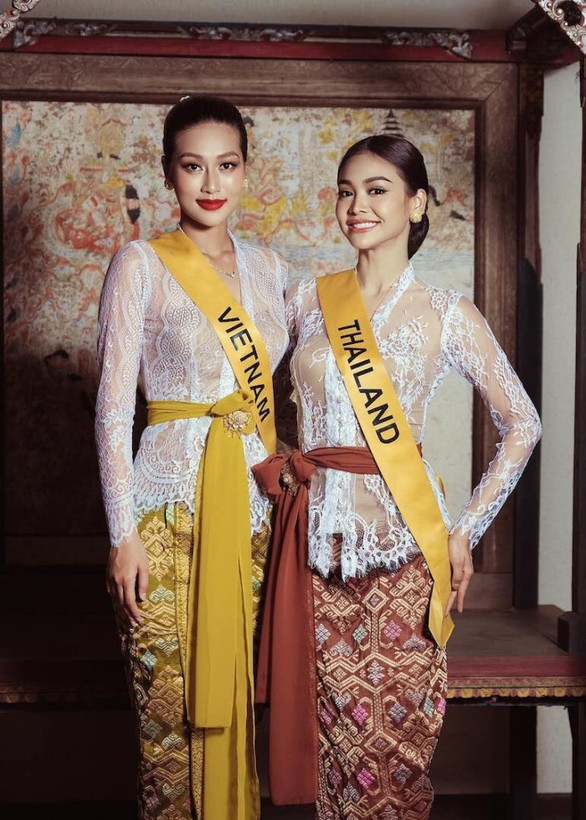 Bị chê trình tiếng Anh í ẹ, á hậu 1 Miss Grand Engfa gửi tâm thư cho fan bằng... tiếng Việt - Ảnh 2. Bị chê trình tiếng Anh í ẹ, á hậu 1 Miss Grand Engfa gửi tâm thư cho fan bằng... tiếng Việt - Ảnh 2.