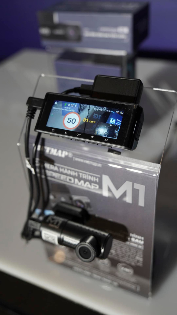 Camera hành trình SpeedMap M1 ra mắt với công nghệ mới - Ảnh 1.