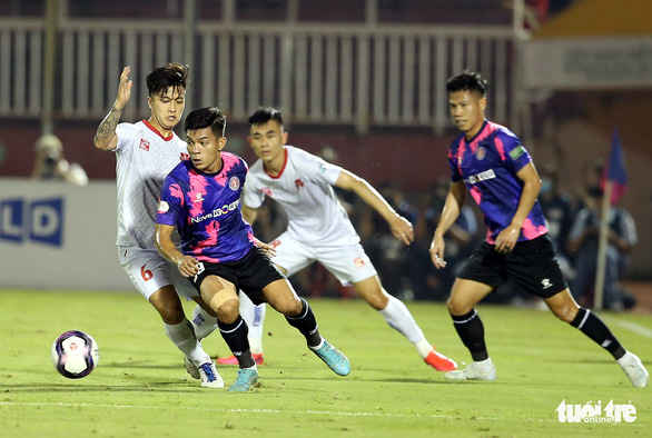Hải Phòng vượt Hà Nội, tạm dẫn đầu cuộc đua vô địch V-League 2022 - Ảnh 2.
