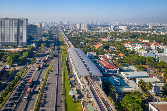 Gần tuyến metro, giá trị bất động sản gia tăng - Ảnh 1.