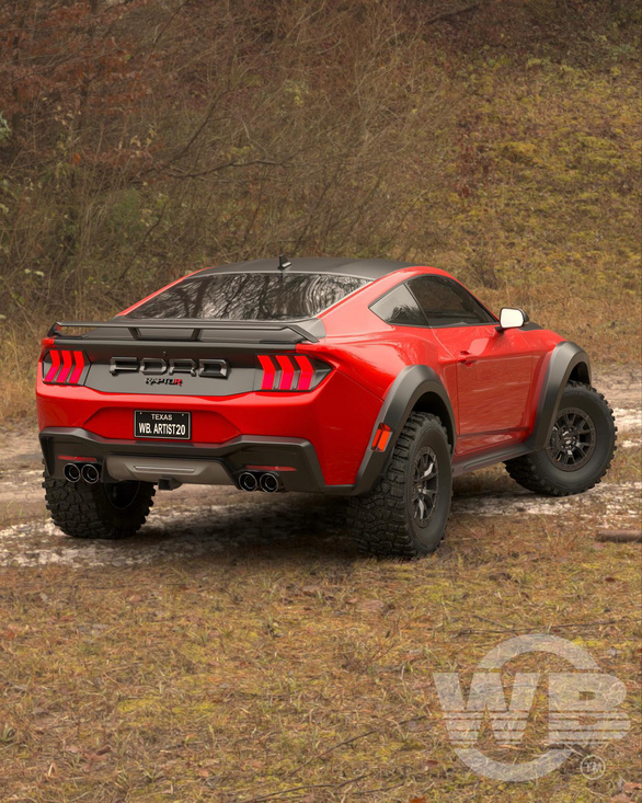 Mustang Raptor - 2 dòng đỉnh cao nhất của Ford khi kết hợp với nhau sẽ thế nào? - Ảnh 2.