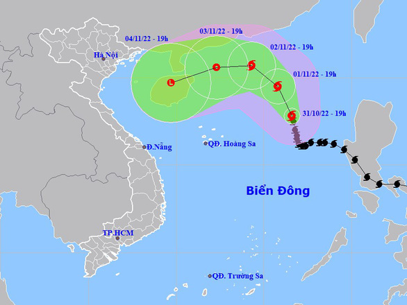 Bão số 7 ít khả năng ảnh hưởng đến đất liền của Việt Nam - Ảnh 1.