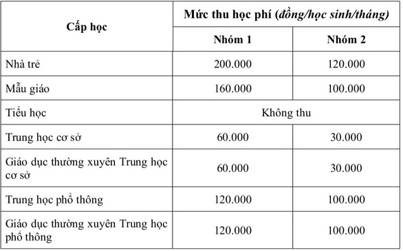 Sở Giáo dục và Đào tạo TP.HCM hướng dẫn thực hiện học phí mới - Ảnh 2.