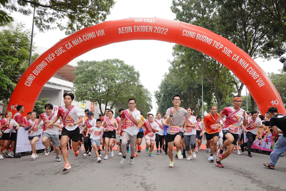 Hào hứng tham gia AEON Ekiden 2022 - Ảnh 1.