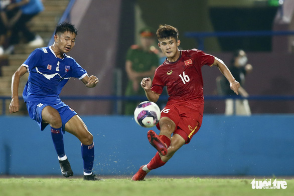 U17 Việt Nam không một chút sợ sệt U17 Thái Lan - Ảnh 1.