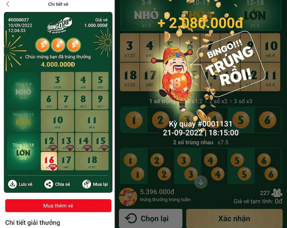 Người chơi xổ số nhanh Bingo18: ‘Dễ chơi, xổ nhanh, tiện lợi’ - Ảnh 3.