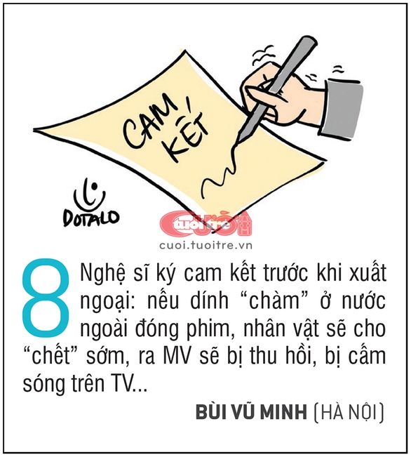 10 biện pháp vui để nghệ sĩ đi nước ngoài không làm xấu hình ảnh quốc gia - Ảnh 8. 10 biện pháp vui để nghệ sĩ đi nước ngoài không làm xấu hình ảnh quốc gia - Ảnh 8.