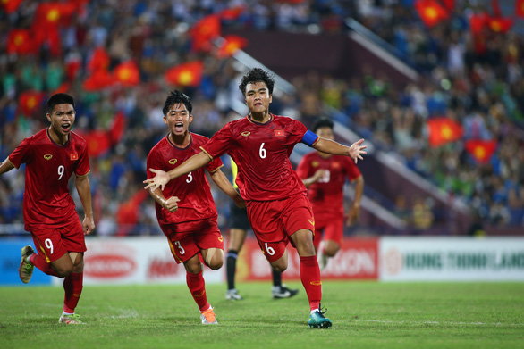 Thắng đậm Thái Lan, Việt Nam giành vé dự vòng chung kết Giải U17 châu Á 2023 - Ảnh 1.