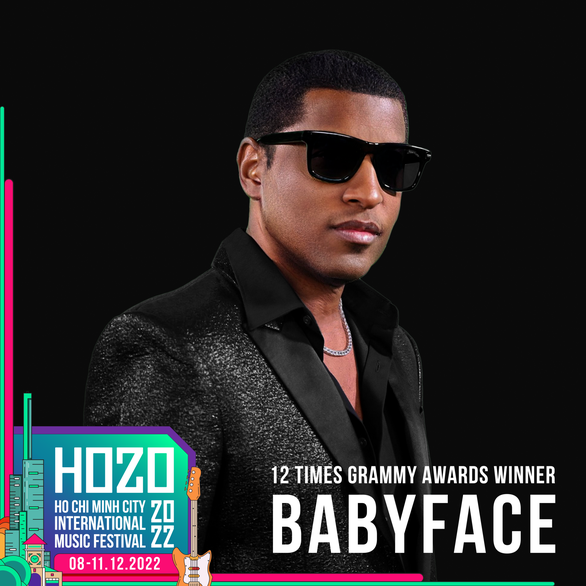 Babyface tung clip chào Việt Nam, hẹn diễn tại Hozo International Music Festival vào tháng 12 - Ảnh 2. Babyface tung clip chào Việt Nam, hẹn diễn tại Hozo International Music Festival vào tháng 12 - Ảnh 2.