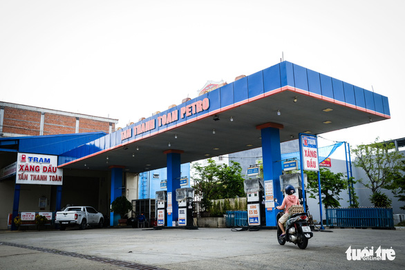 Một số cây xăng tại Đà Nẵng hết xăng để bán - Ảnh 1.