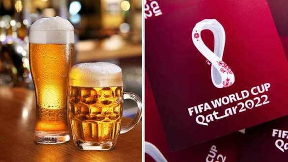 Các bợm nhậu méo mặt vì 1 ly bia giá hơn 2 triệu đồng ở World Cup 2022 - Ảnh 1.