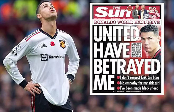 Cristiano Ronaldo: Manchester United đã phản bội tôi - Ảnh 1.
