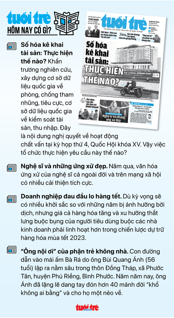 Tin sáng 17-11: Hai phương án đầu tư sân bay Côn Đảo; Metro số 1 TP.HCM dự kiến xong cuối 2023 - Ảnh 5.