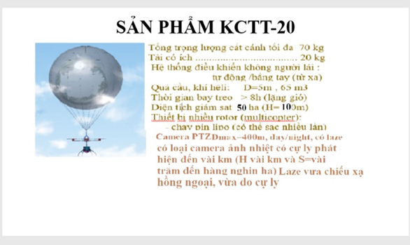 Đề xuất thí điểm dùng khí cầu trực thăng giám sát rừng trên cao tại Quảng Nam - Ảnh 2.