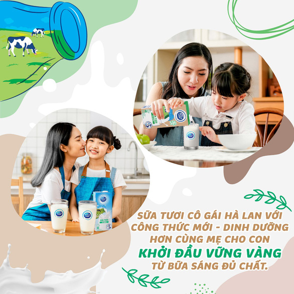 Cô Gái Hà Lan - Cải tiến từ dinh dưỡng trong bao bì giấy nâu - Ảnh 1.