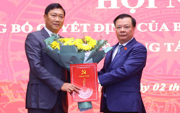Hà Nội trao 3 quyết định về công tác cán bộ, quận Thanh Xuân có tân bí thư - Ảnh 4.