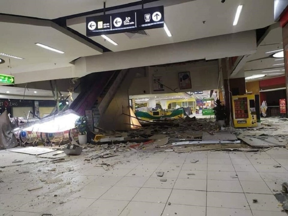 Điều tra nguyên nhân vụ nổ tại một trung tâm thương mại ở Hà Nội - Ảnh 1.