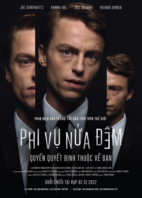 ‘Phi vụ nửa đêm’ - phim điện ảnh kiểu mới khi khán giả được tự chọn phần kết - Ảnh 1. ‘Phi vụ nửa đêm’ - phim điện ảnh kiểu mới khi khán giả được tự chọn phần kết - Ảnh 1.