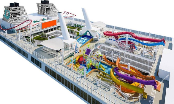 Siêu du thuyền lớn nhất thế giới có chủ mới, hứa hẹn là công viên giải trí trên biển - Ảnh 2.