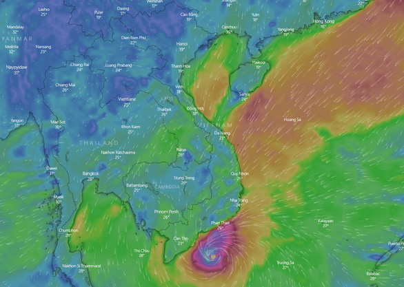 Đầu tháng 12, miền Nam khả năng có bão mạnh - Ảnh 1.