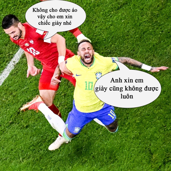 Neymar được đối thủ xin áo đấu theo 7749 cách chẳng giống ai - Ảnh 6. Neymar được đối thủ xin áo đấu theo 7749 cách chẳng giống ai - Ảnh 6.