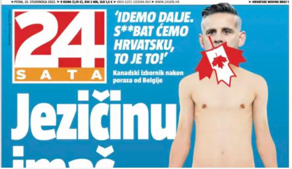 Truyền thông Croatia nổi bão vì phát biểu của huấn luyện viên tuyển Canada - Ảnh 1.