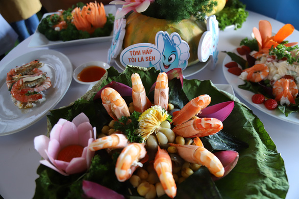 Kỷ lục Việt Nam: 122 món ăn từ tôm và muối Bạc Liêu - Ảnh 9.
