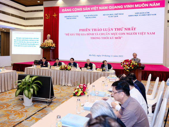 Các chuyên gia, nhà quản lý thảo luận về các hệ giá trị và chuẩn mực con người Việt Nam - Ảnh 3.