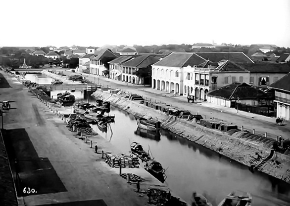 Thành phố hướng sông - Kỳ 2: Buổi đầu đào, lấp kênh rạch ở Sài Gòn - Ảnh 1. Thành phố hướng sông - Kỳ 2: Buổi đầu đào, lấp kênh rạch ở Sài Gòn - Ảnh 1.