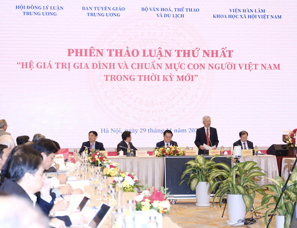Các chuyên gia, nhà quản lý thảo luận về các hệ giá trị và chuẩn mực con người Việt Nam - Ảnh 3.