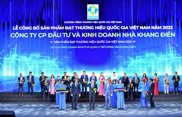 Tập đoàn Khang Điền được công nhận Thương hiệu quốc gia Việt Nam - Ảnh 1.