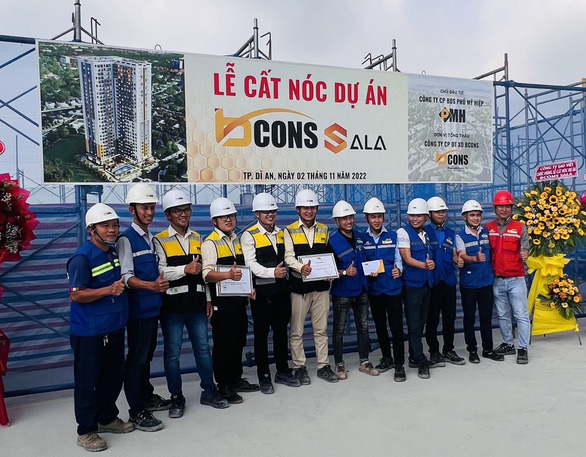 Cất nóc Bcons Sala - dự án thứ 7 của Tập đoàn Bcons - Ảnh 2.