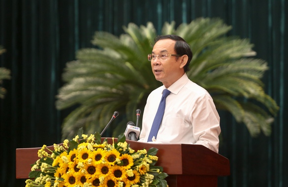 Bí thư Nguyễn Văn Nên: Kiên quyết triệt phá băng nhóm cướp giật đường phố - Ảnh 1. Bí thư Nguyễn Văn Nên: Kiên quyết triệt phá băng nhóm cướp giật đường phố - Ảnh 1.