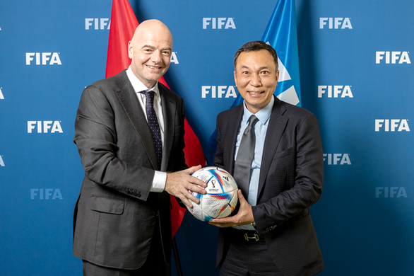 Chủ tịch FIFA gửi thư chúc mừng Đại hội VFF khóa 9