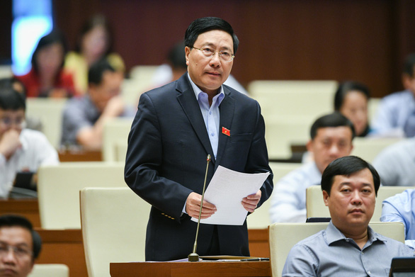 Phó thủ tướng Phạm Bình Minh thông tin việc sắp xếp lại đơn vị hành chính cấp huyện, xã - Ảnh 1.