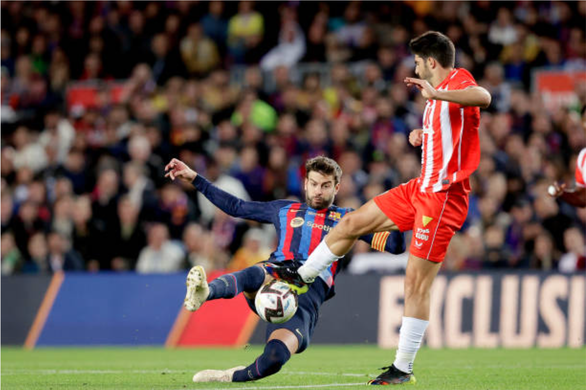 Hình ảnh trận đấu cuối cùng của Gerard Pique tại Camp Nou - Ảnh 4.