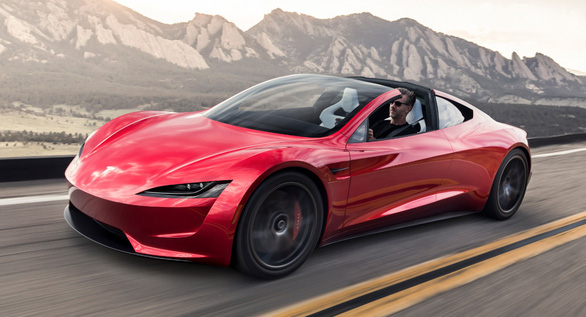 Chưa mở bán, Tesla Roadster đã là siêu xe điện được tìm kiếm nhiều nhất