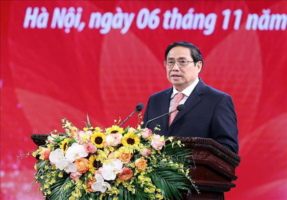 Thủ tướng Phạm Minh Chính: Chung tay lan tỏa tinh thần thượng tôn pháp luật - Ảnh 1.
