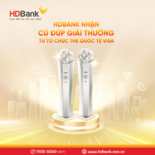 HDBank nhận 2 giải thưởng từ tổ chức thẻ quốc tế Visa - Ảnh 2.