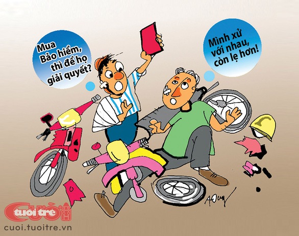 Bảo hiểm xe máy: Mua bắt buộc, đòi bất lực - Ảnh 3. Bảo hiểm xe máy: Mua bắt buộc, đòi bất lực - Ảnh 3.