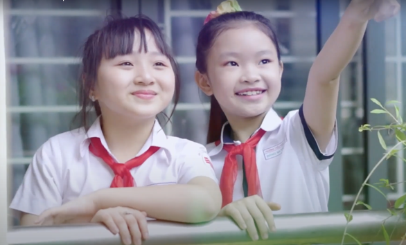Hơn 7.800 thiếu nhi góp mặt vào MV Tiến bước lên Đoàn mừng Đại hội Đoàn XII - Ảnh 1. Hơn 7.800 thiếu nhi góp mặt vào MV Tiến bước lên Đoàn mừng Đại hội Đoàn XII - Ảnh 1.