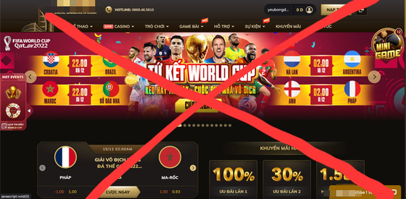 Web cá độ World Cup, xem bóng đá lậu tràn ngập cõi mạng - Ảnh 1.