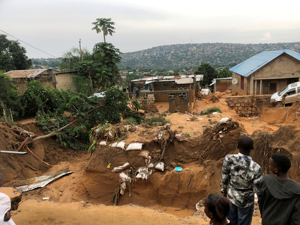 Bão lũ, sạt lở đất ở Congo, ít nhất 120 người chết - Ảnh 1.