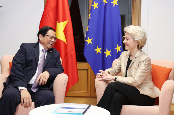Chủ tịch Ủy ban châu Âu nói về việc gỡ thẻ vàng thủy sản Việt Nam - Ảnh 1.