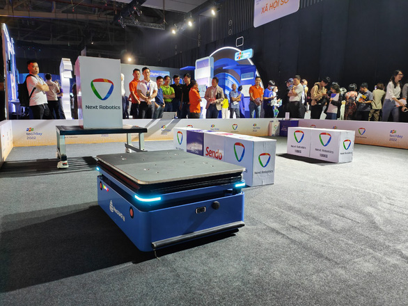 Tại FPT Techday 2022, robot do người Việt chế tạo cõng được cả tấn - Ảnh 6.