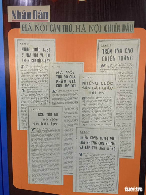 Tái hiện ‘báo chí xung trận Hà Nội - Điện Biên Phủ trên không’ - Ảnh 3.