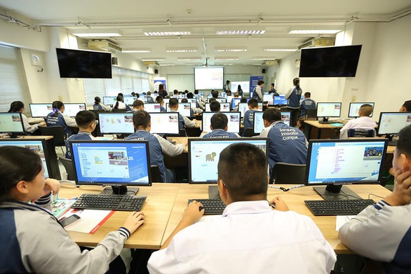 Samsung Innovation Campus: Giáo dục nguồn nhân lực chủ chốt, làm chủ tương lai 4.0 - Ảnh 1. Samsung Innovation Campus: Giáo dục nguồn nhân lực chủ chốt, làm chủ tương lai 4.0 - Ảnh 1.